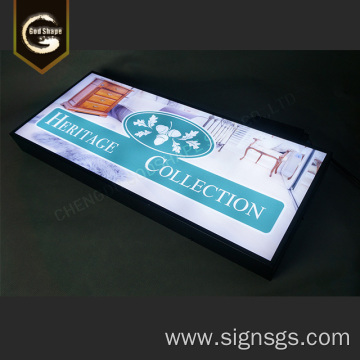 Outdoor Square Advertising Metal Light Box